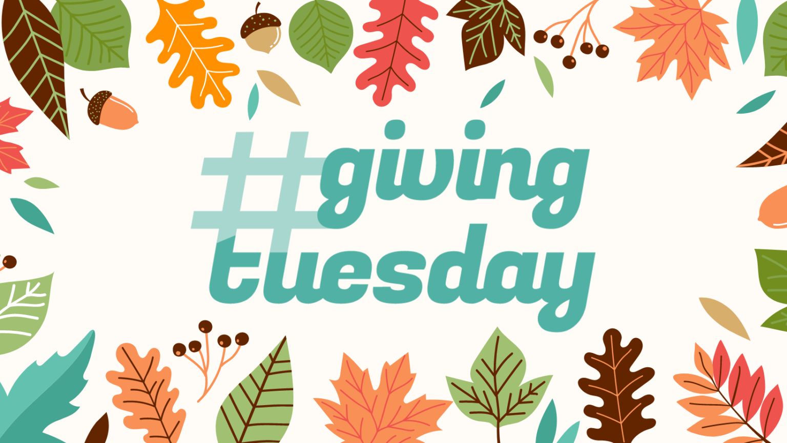Graphic for #givingtuesday