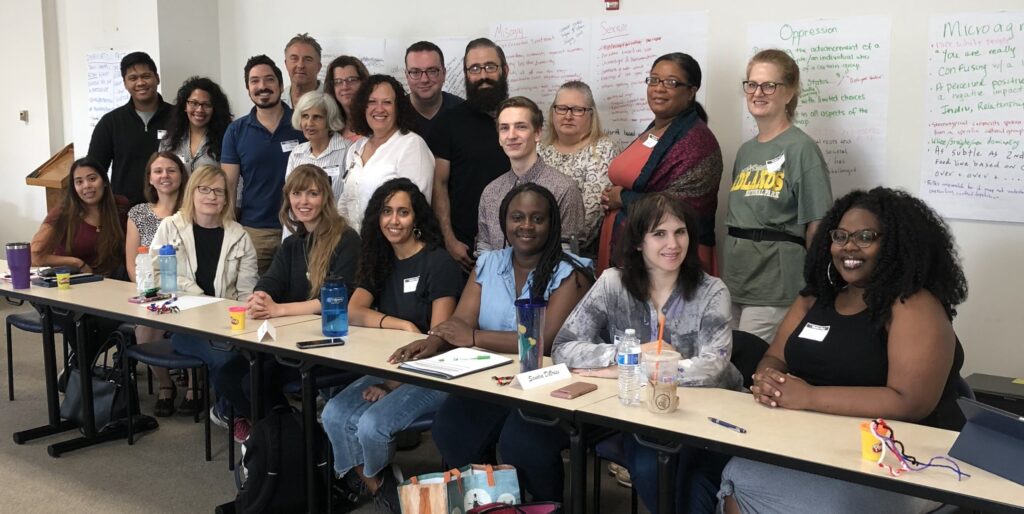 Participants in Between Friends' 40-Hour Domestic Violence Training in summer 2018.